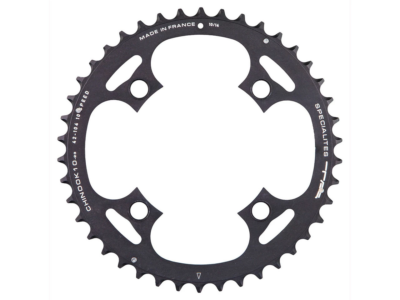 TA Kettenblatt Chinook11, 4-Arm, Außen, 104 Mm Lochkreis, 23 Mm Aufnahme