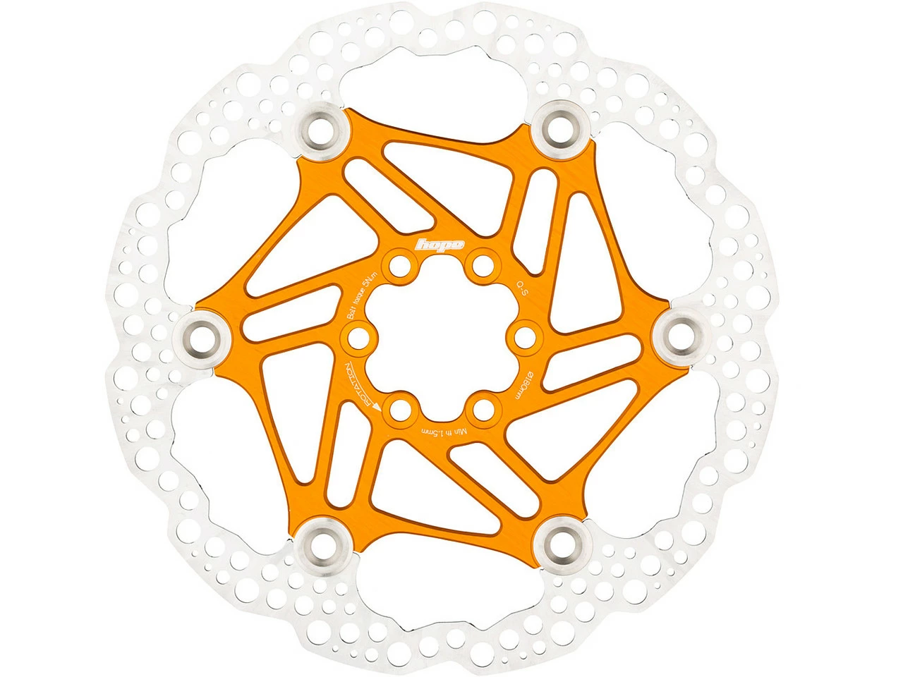 HOPE Bremsscheibe 6-Loch Floating – Bild 4
