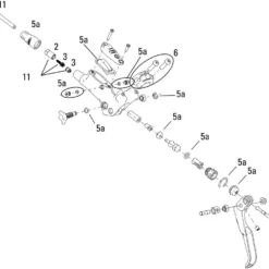 AVID Ersatzteile Juicy Carbon Bremshebel (2006-2007)