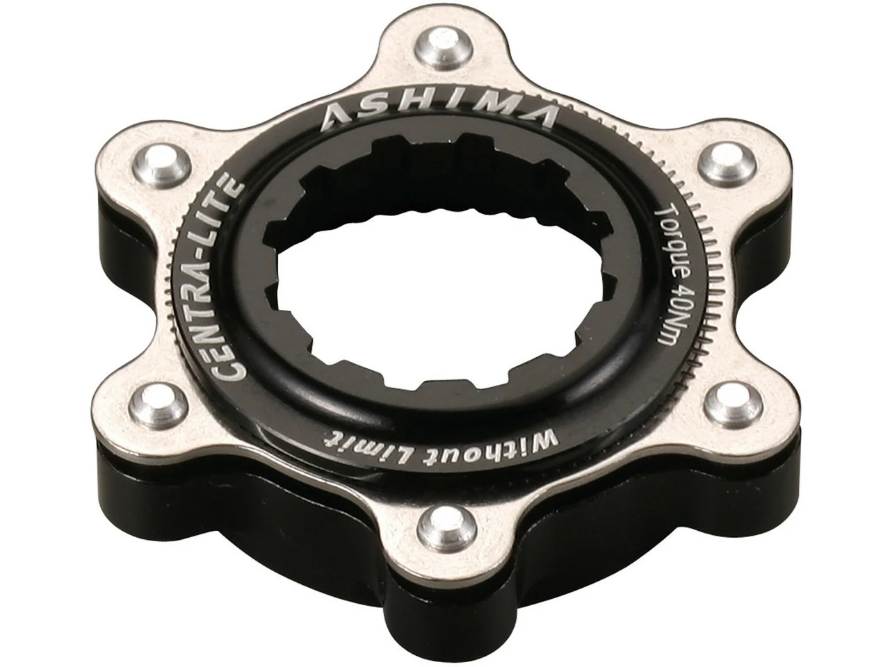 ASHIMA Centra-Lite AC02 Bremsscheibenadapter 6-Loch Auf Center Lock – Bild 2