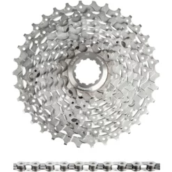 Shimano XT Kassette CS-M770 + Kette CN-HG93 9-fach Verschleißset
