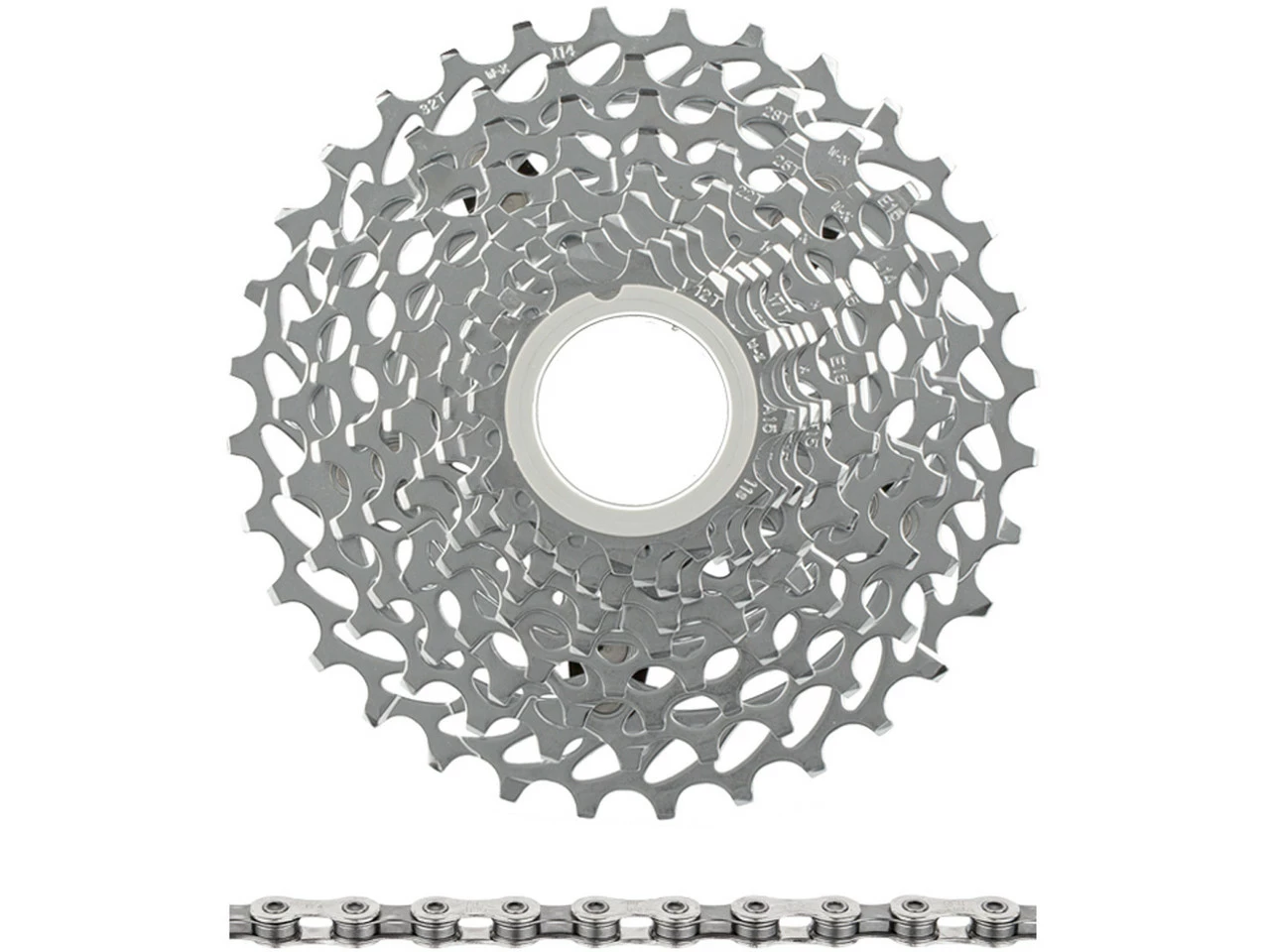 SRAM Rival PG-1130 Kassette + PC-1130 Kette 11-fach Verschleißset