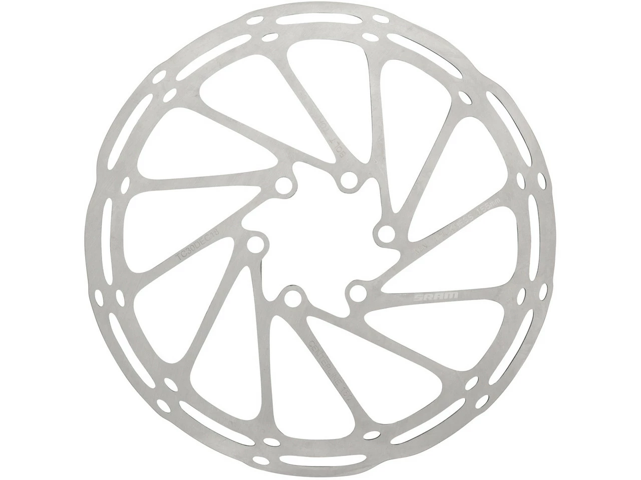 SRAM Centerline Rounded 6-Loch Bremsscheibe 1-teilig