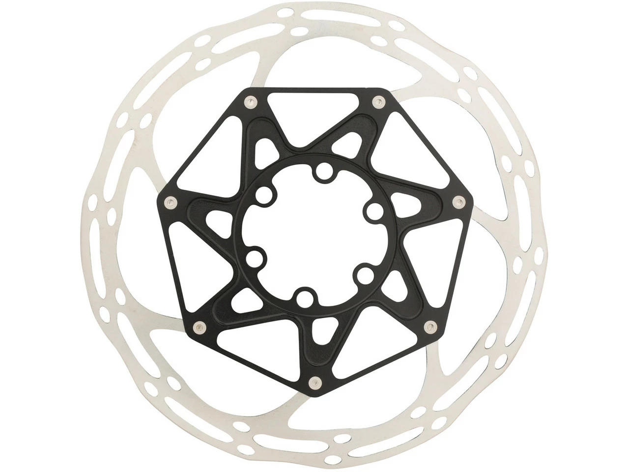 SRAM Centerline X Rounded 6-Loch Bremsscheibe Mit Titan-Schrauben 2-teilig – Bild 2