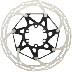 SRAM Centerline X Rounded 6-Loch Bremsscheibe Mit Stahl-Schrauben 2-teilig