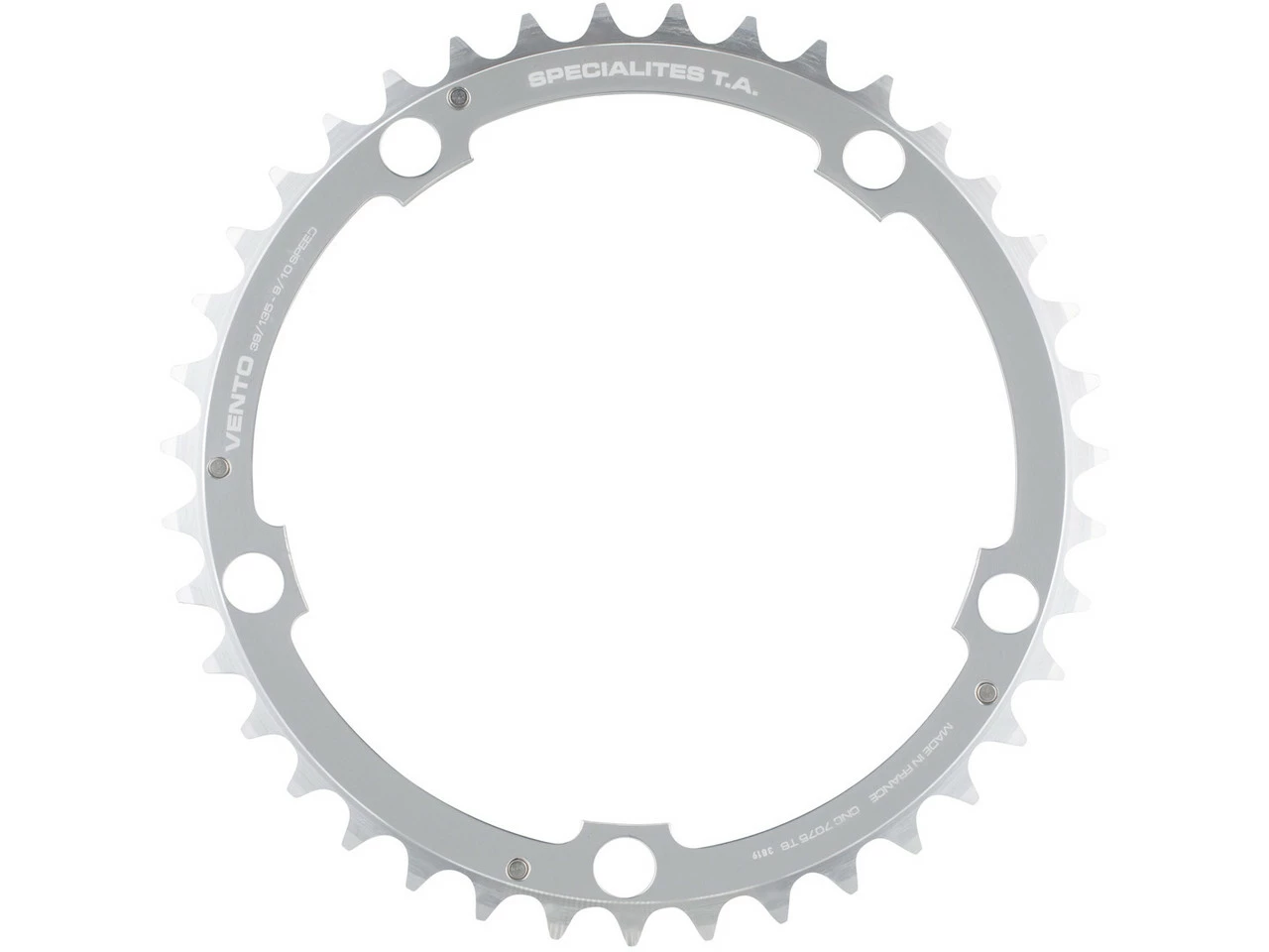 TA Kettenblatt Vento, Campagnolo 10-fach, 5-Arm, Mitte, 135 Mm Lochkreis – Bild 3