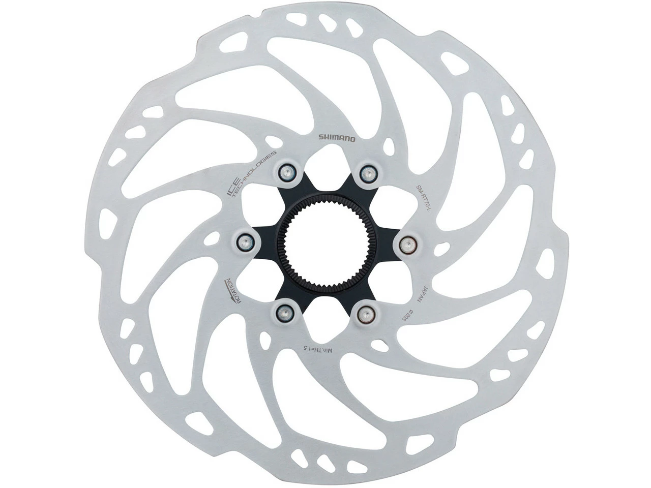 Shimano Bremsscheibe SM-RT70 Center Lock Für SLX Mit Außenverzahnung - Image 4