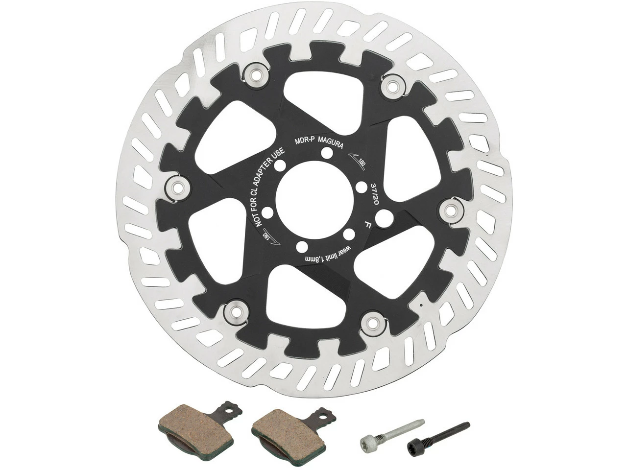 MAGURA MDR-P Bremsscheiben Und Belag Kit 6-Loch 180 Mm - Image 4