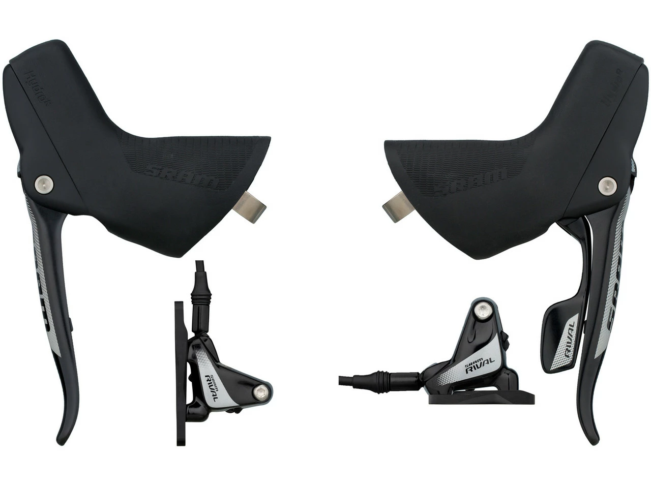 SRAM Rival 1 FM V+h Set Scheibenbremse Hydr.DoubleTap® Schalt-/Bremsgriff