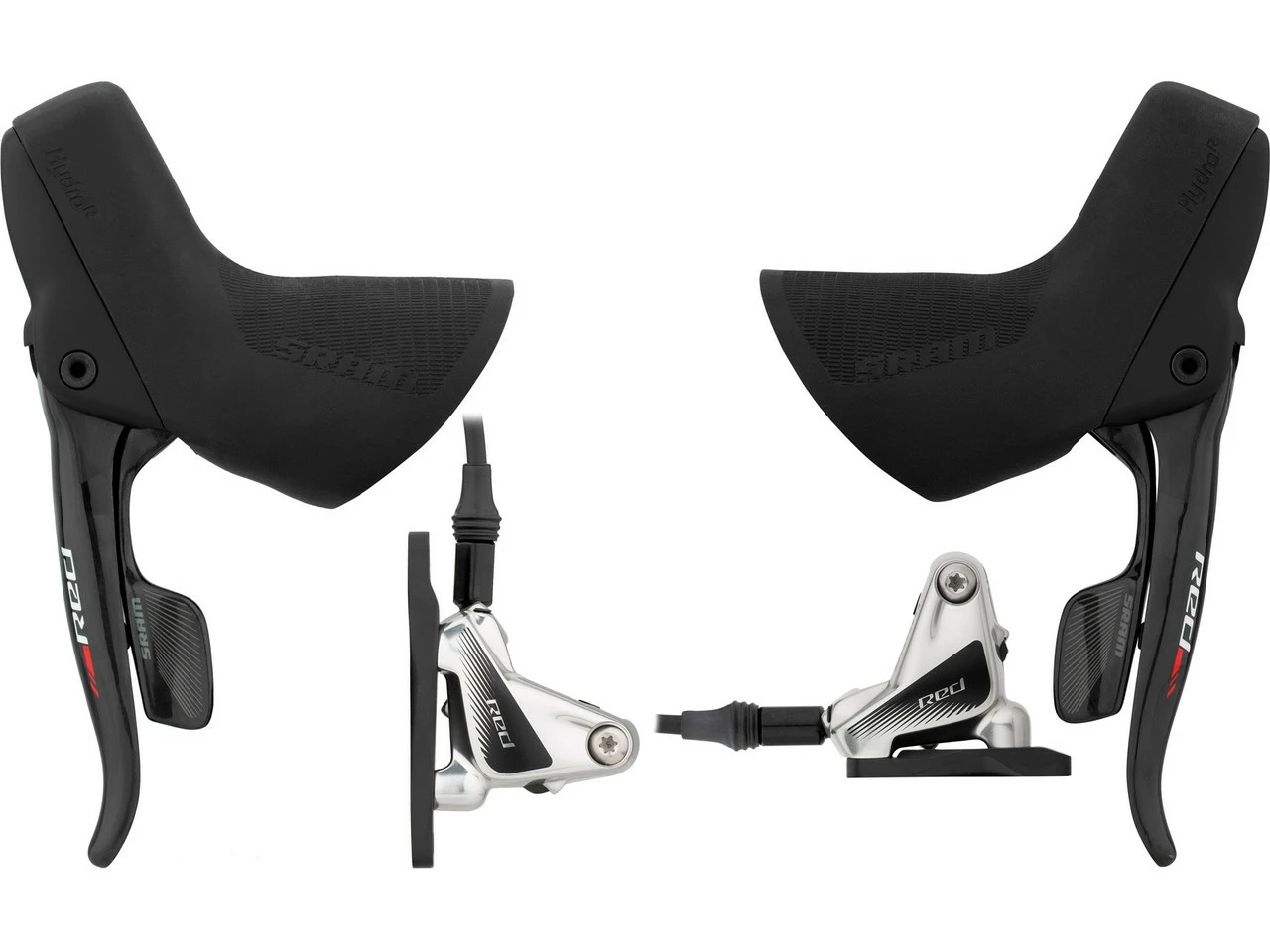 SRAM Red 22 HRD FM V+h Set Scheibenbremse Hydr.DoubleTap® Schalt-/Bremsgr