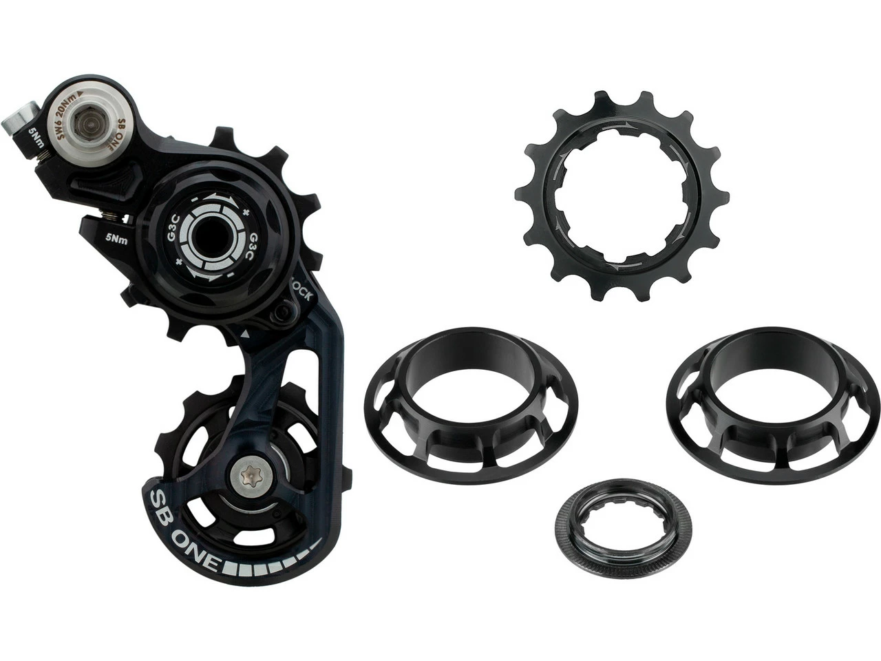 SB ONE DH-Antrieb G3C Singlespeed