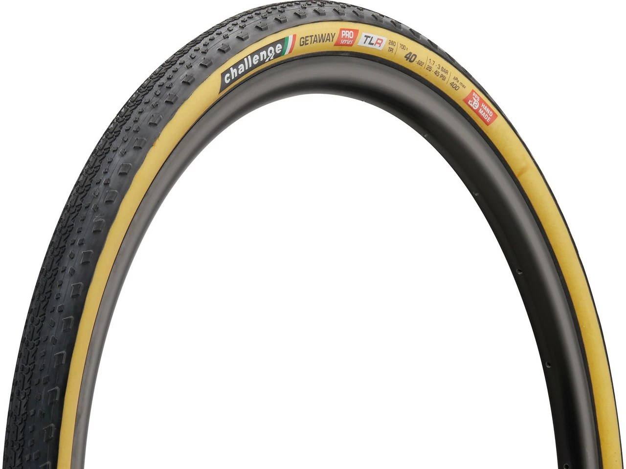 Challenge Getaway Pro Handmade TLR 28" Faltreifen