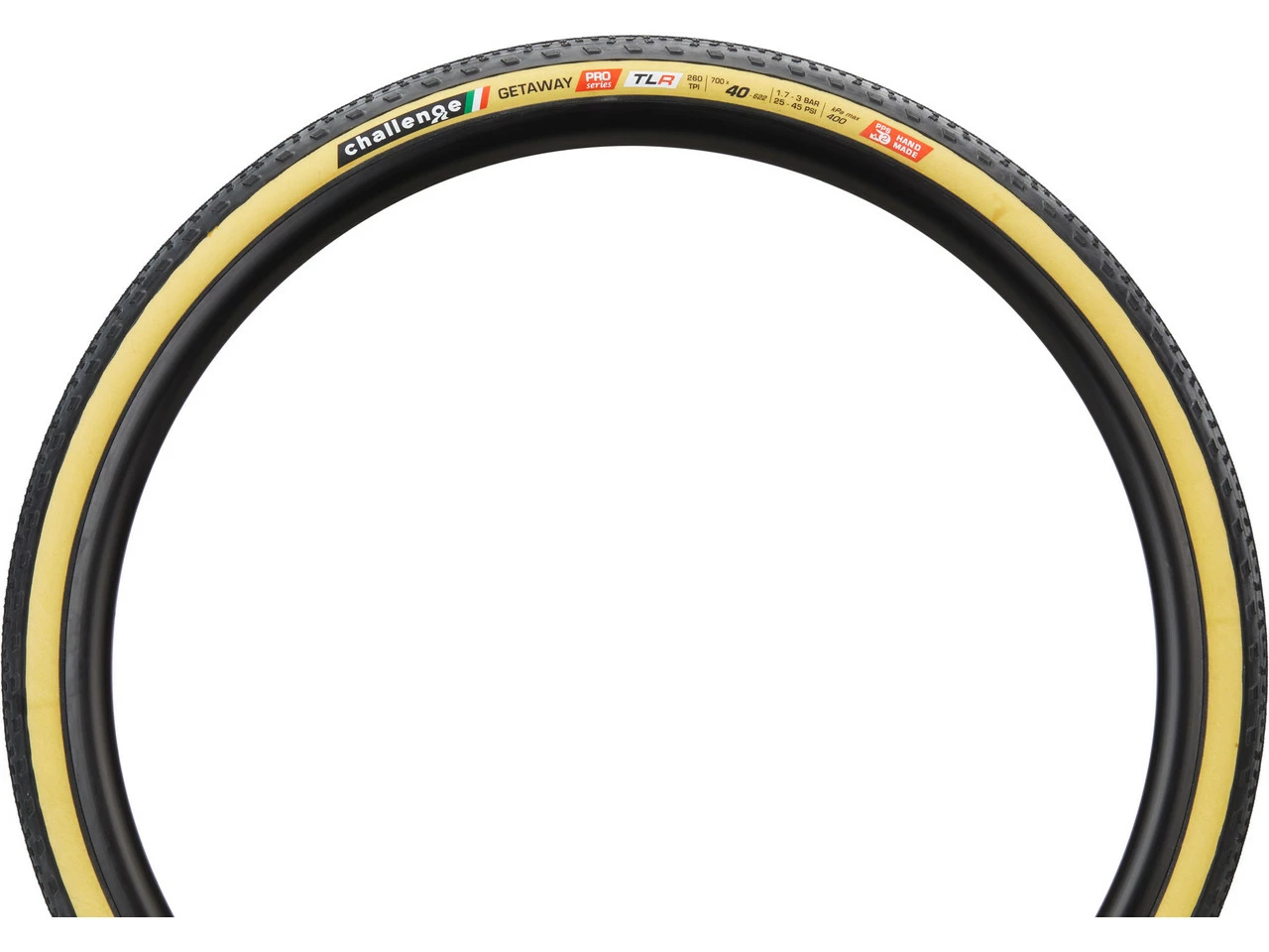 Challenge Getaway Pro Handmade TLR 28" Faltreifen – Bild 2