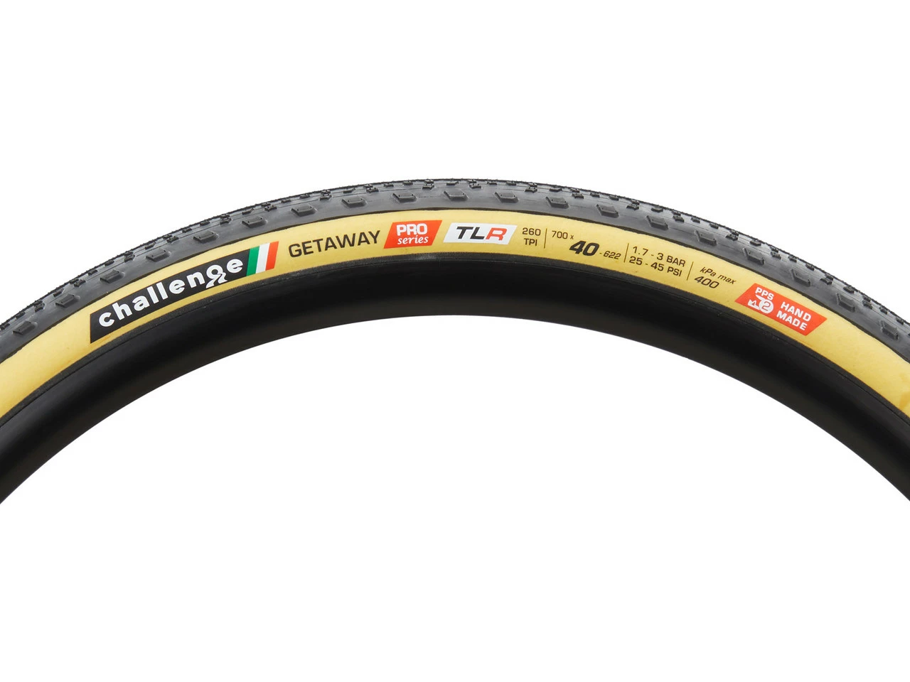 Challenge Getaway Pro Handmade TLR 28" Faltreifen – Bild 3