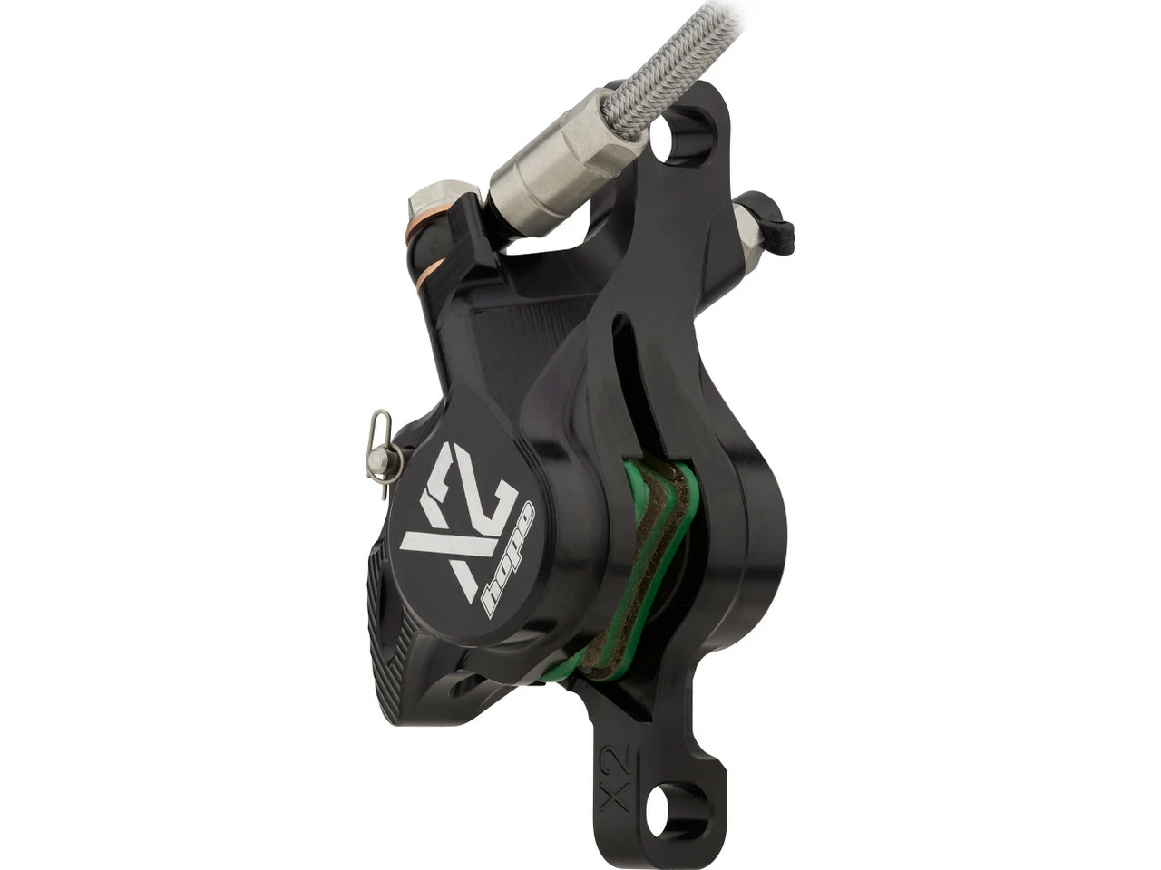 HOPE Tech 4 X2 V+h Set Scheibenbremse Mit Stahlflexleitung - Image 7