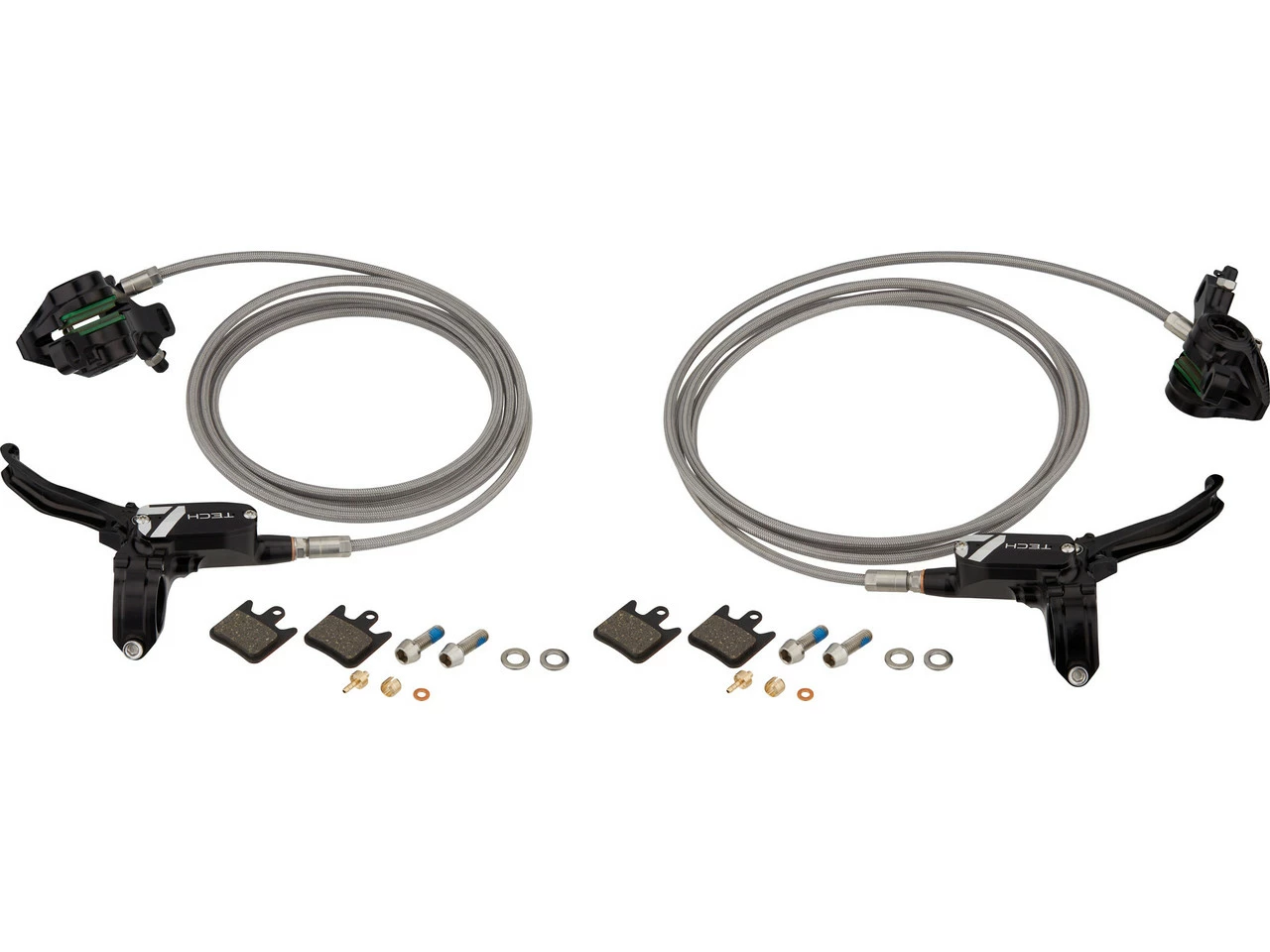 HOPE Tech 4 X2 V+h Set Scheibenbremse Mit Stahlflexleitung - Image 12