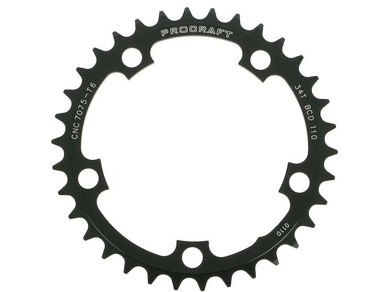 Procraft Kettenblatt Compact, 10-fach, 5-Arm, 110mm Lochkreis