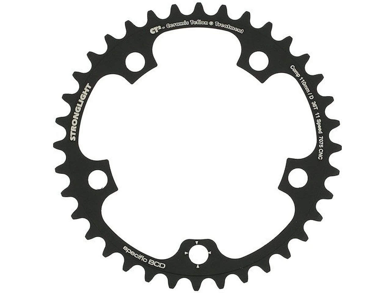 Stronglight CT2 Road Kettenblatt Campagnolo 11-fach, 5-Arm, 110 Mm Lochkreis