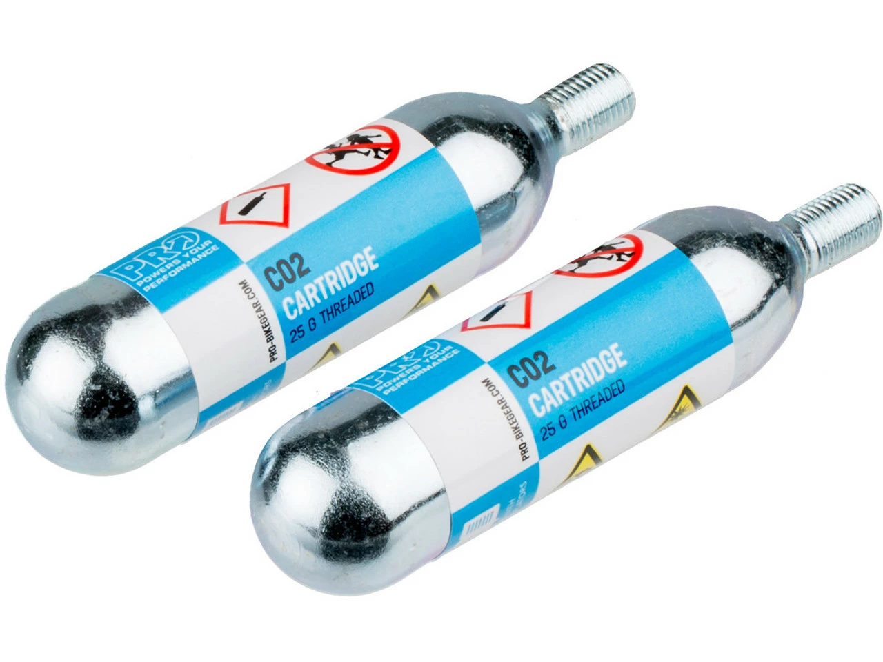 Pro CO2 Ersatzkartuschen Mit Gewinde 25 G - 2 Stück