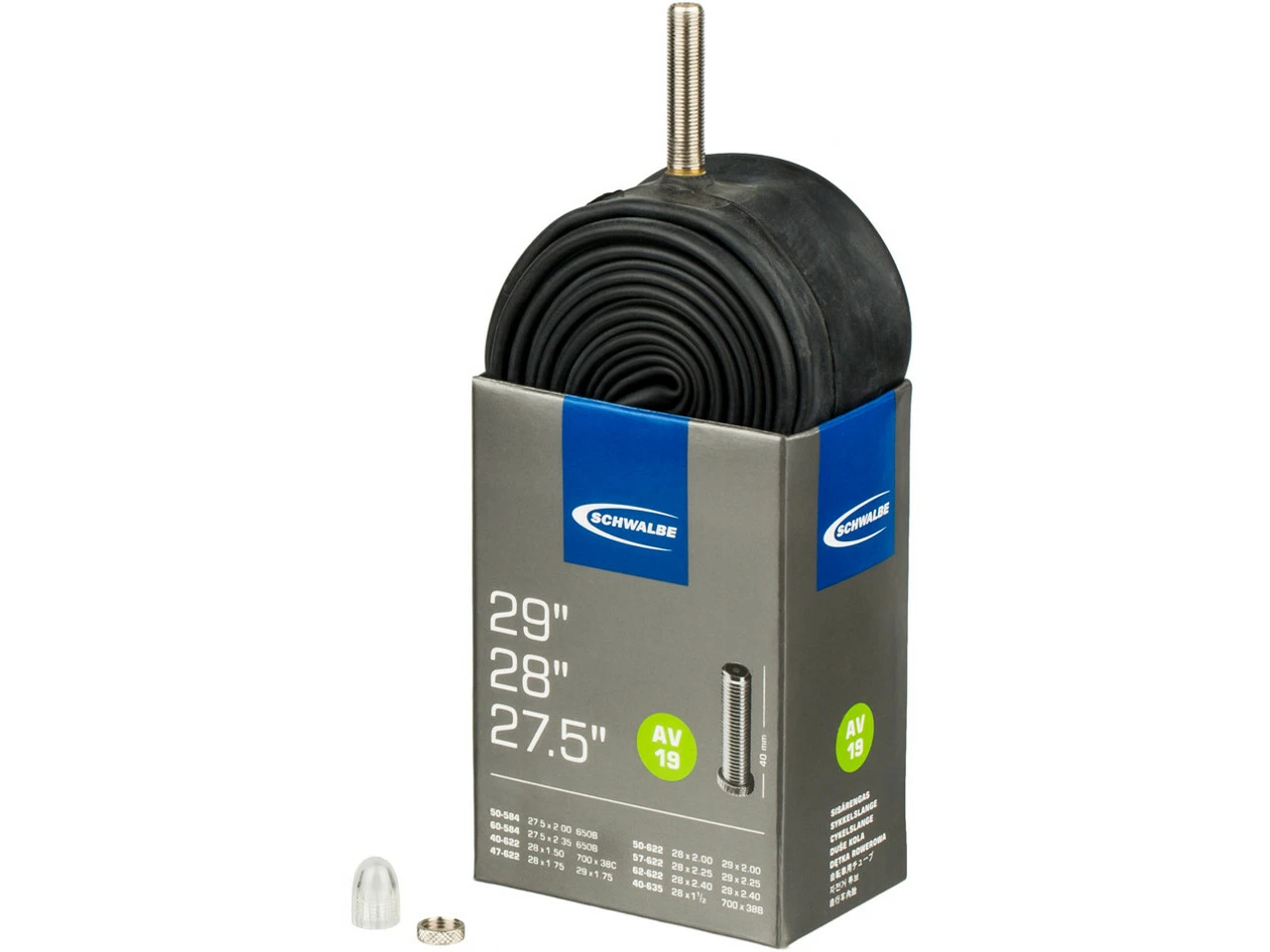 Schwalbe Schlauch 19 Für 27,5" / 28" / 29"