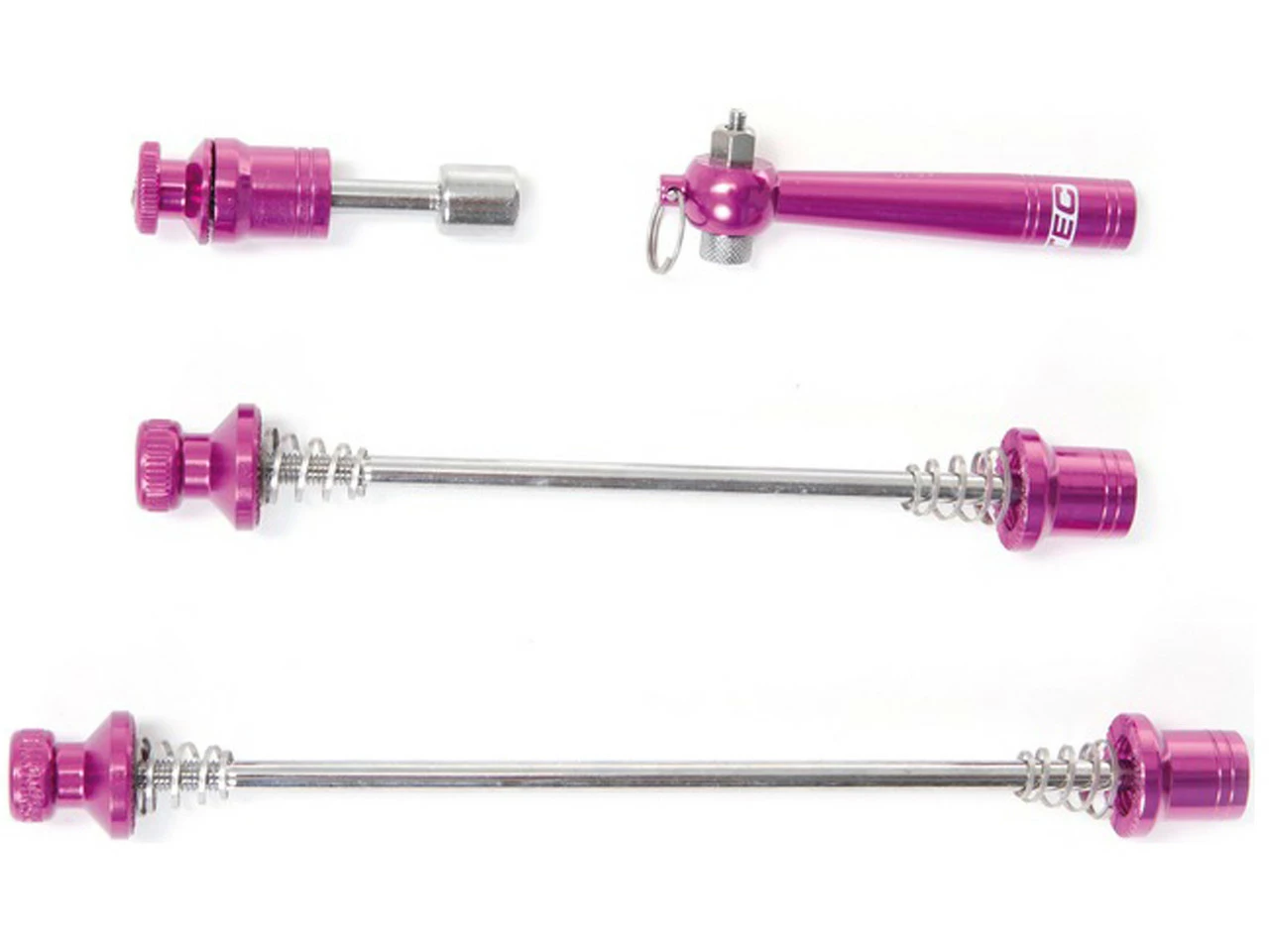 Contec SQR Select+ Sicherungs-Schnellspannset Für VR, HR Und Sattelstütze