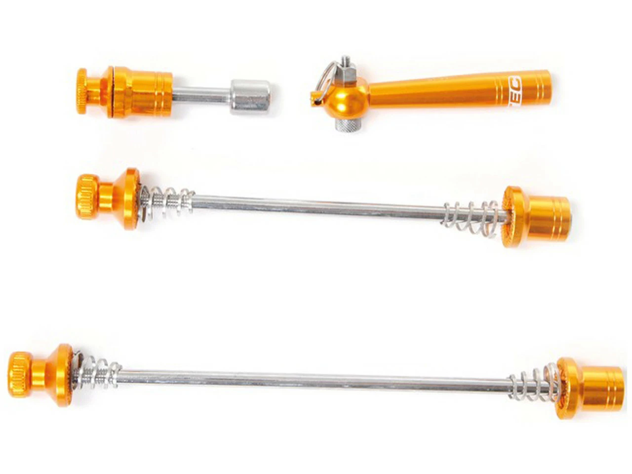 Contec SQR Select+ Sicherungs-Schnellspannset Für VR, HR Und Sattelstütze – Bild 2