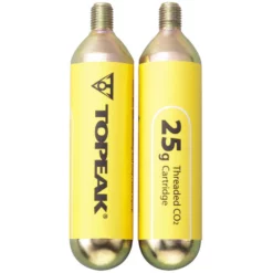 Topeak CO2 Ersatzkartuschen Mit Gewinde 25 G - 2 Stück