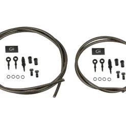 Goodridge Stahlflexleitungskit VR + HR Für Shimano Deore/XT/XTR