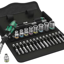 Wera Zyklop Speed Ratsche 1/4" Mit Steckschlüsselsatz