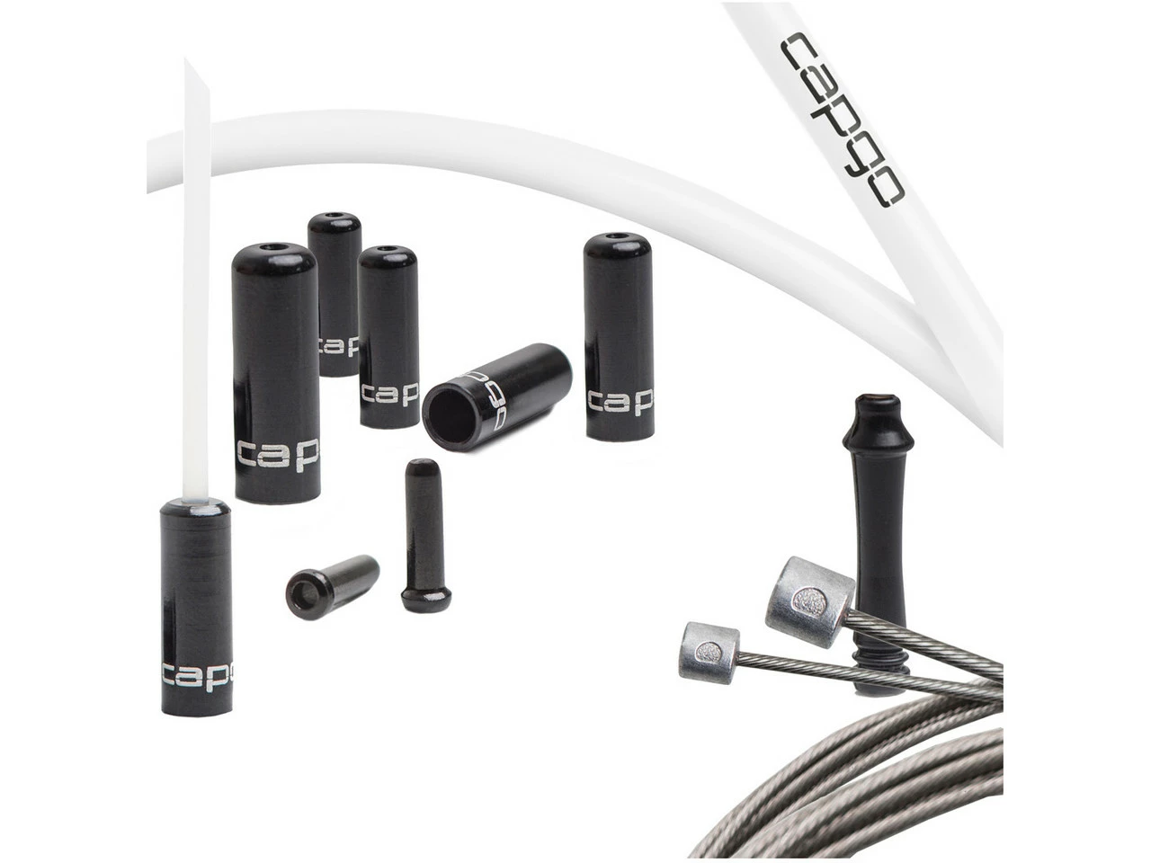 CAPGO OL Schaltzugset Lang Für Shimano/SRAM – Bild 2