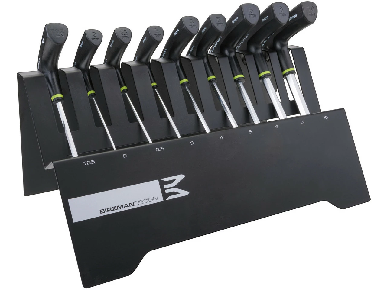 Birzman Torx-/Innensechskant T-Schlüssel 9er-Set Mit Halterung