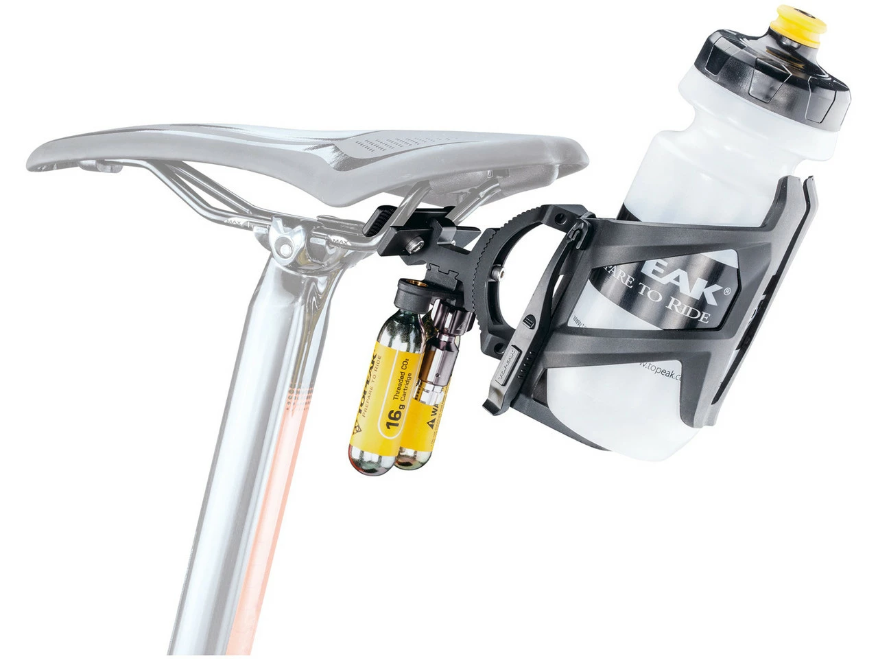 Topeak Tri-BackUp Elite Sattelbefestigung Für Flaschenhalter – Bild 6