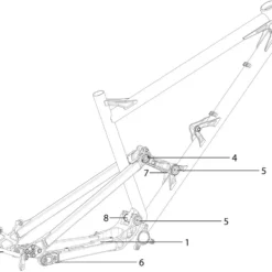Nicolai Ersatzteile G19 Rahmen
