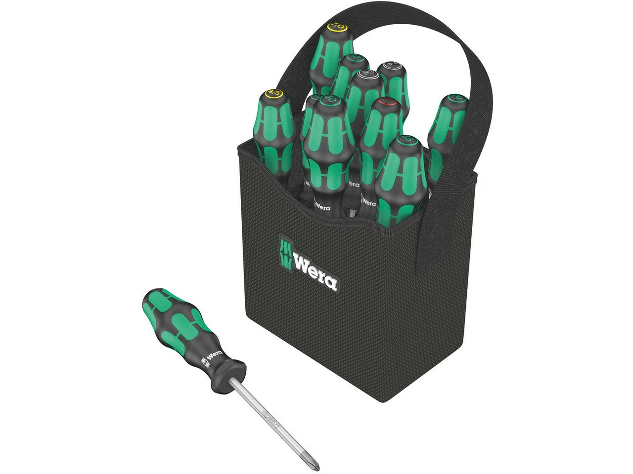 Wera Schraubendrehersatz Kraftform 2go 300