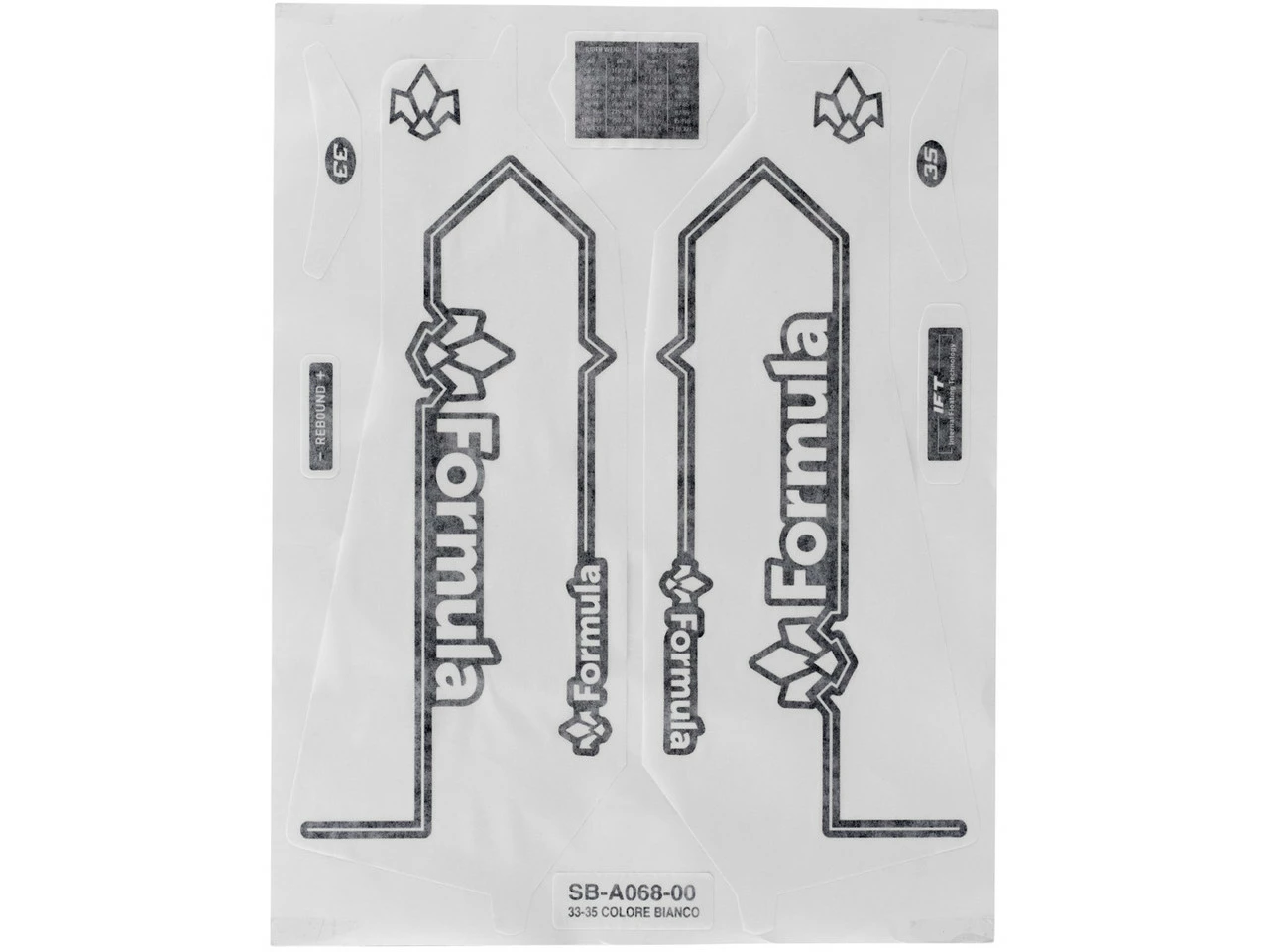 Formula Aufklebersatz Für ThirtyThree / ThirtyFive Federgabel – Bild 2