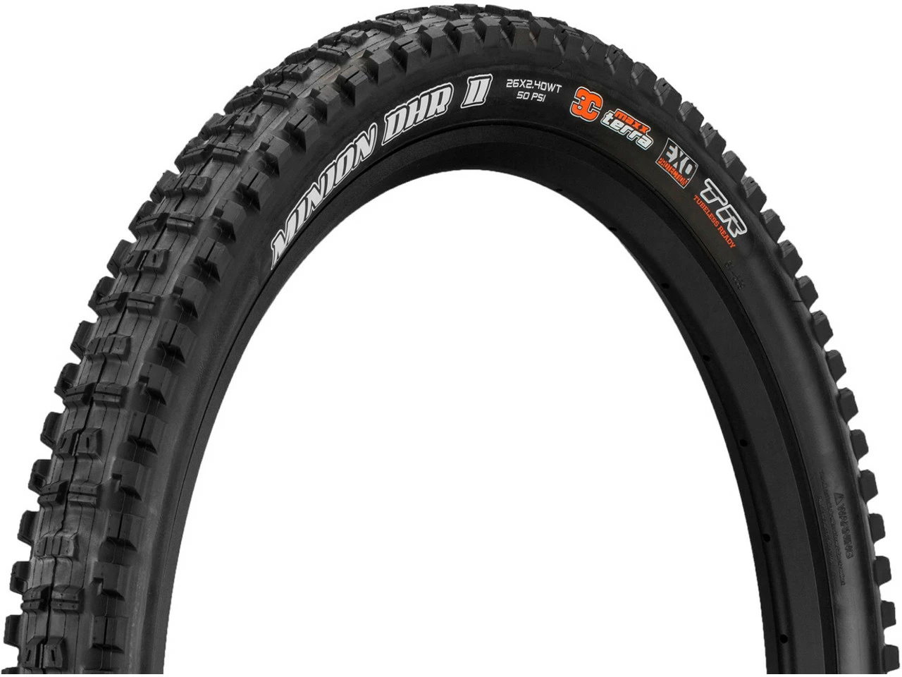 MAXXIS Minion DHR II 3C MaxxTerra EXO WT TR 26" Faltreifen