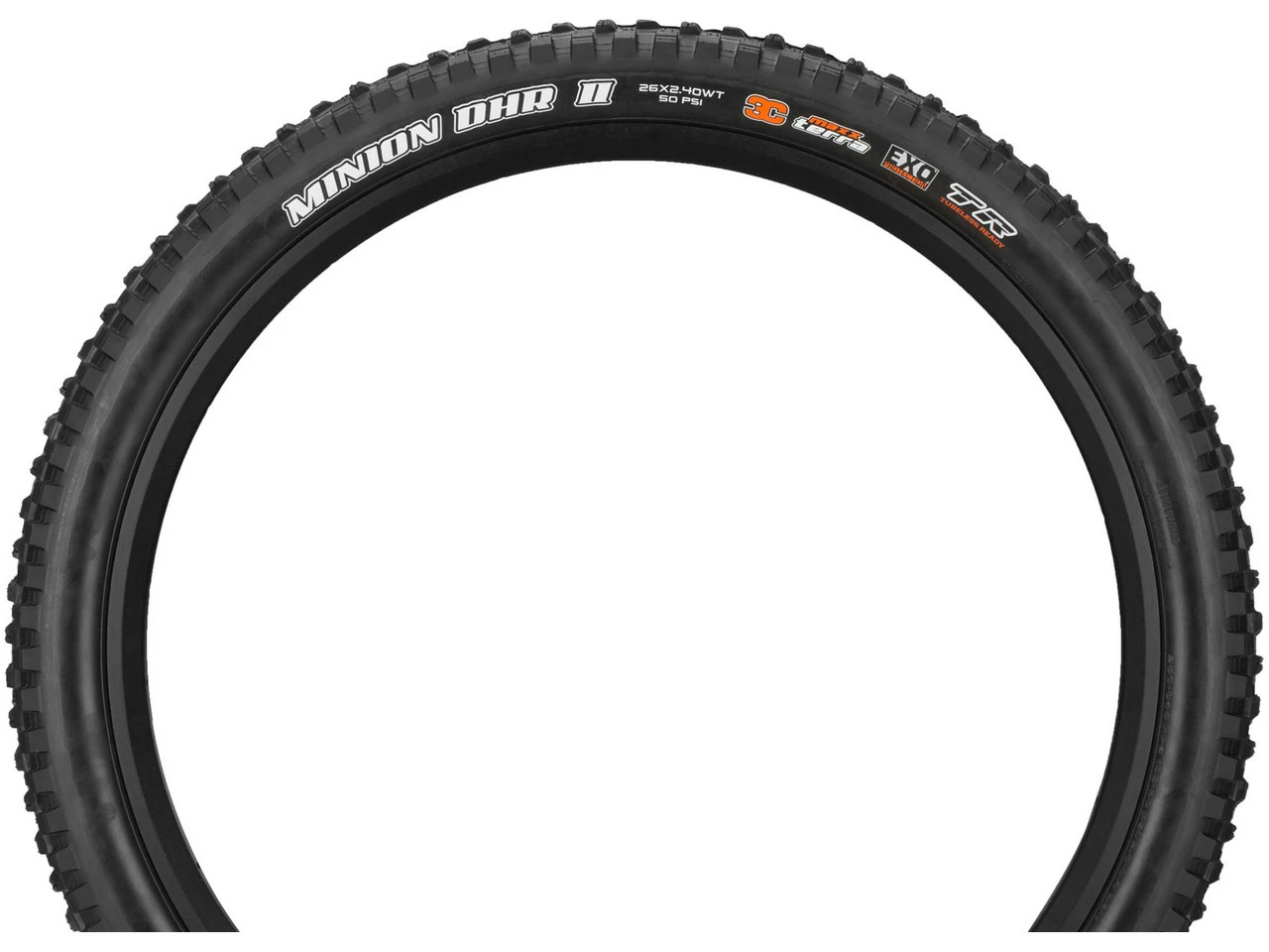 MAXXIS Minion DHR II 3C MaxxTerra EXO WT TR 26" Faltreifen - Image 2