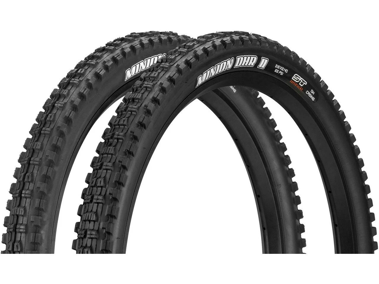 MAXXIS Minion DHR II SuperTacky / MaxxPro 26" Drahtreifen 2er-Set