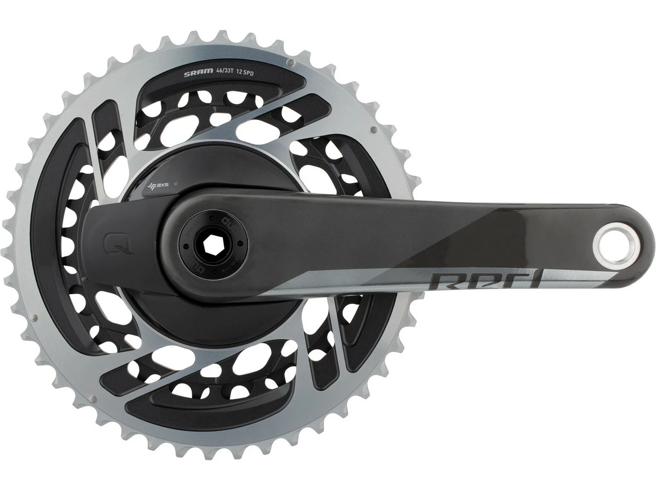 Quarq Red AXS DUB Powermeter Carbon Kurbelgarnitur – Bild 2
