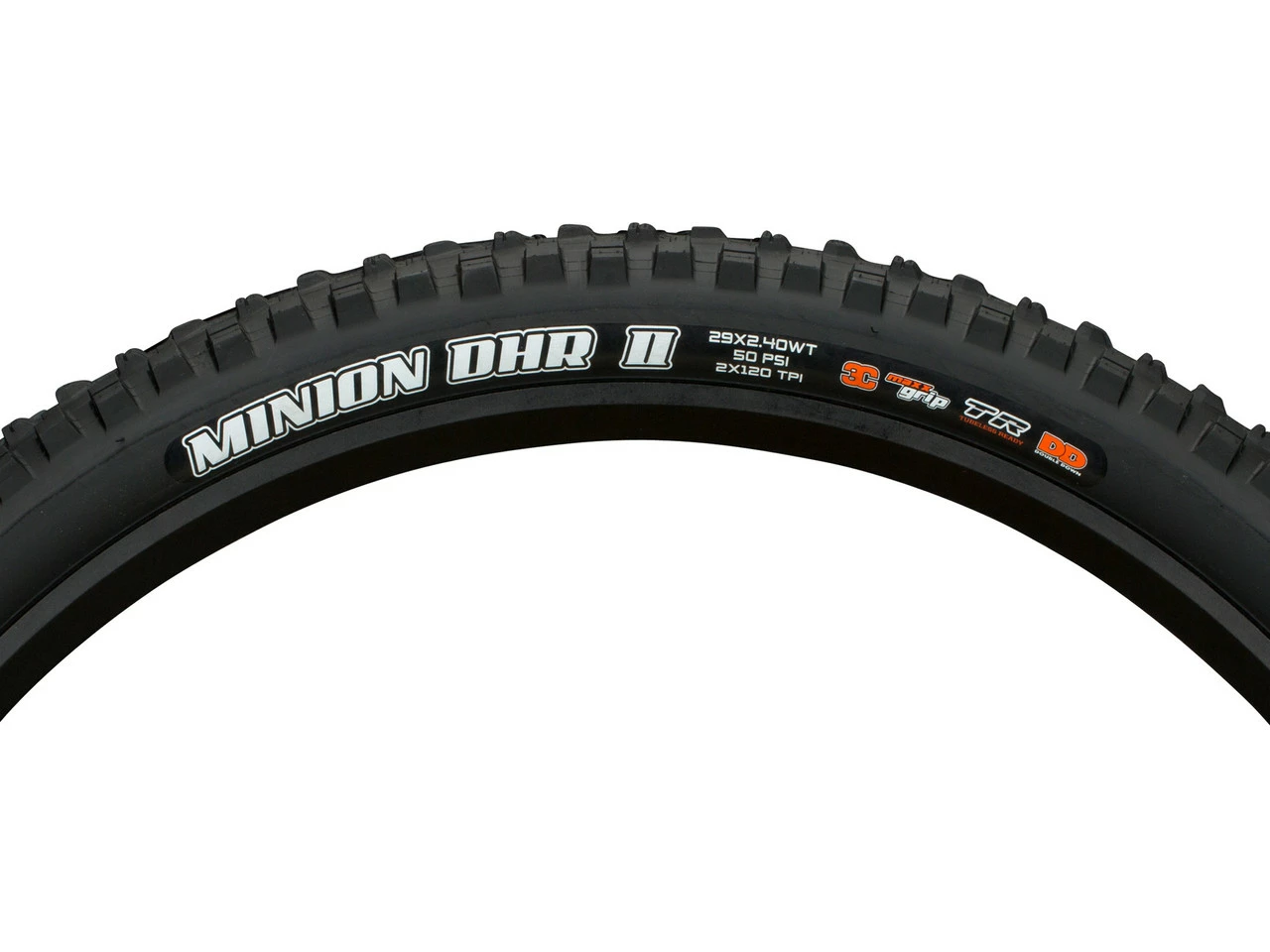 MAXXIS Minion DHR II 3C MaxxGrip DD WT TR 29" Faltreifen - Image 3
