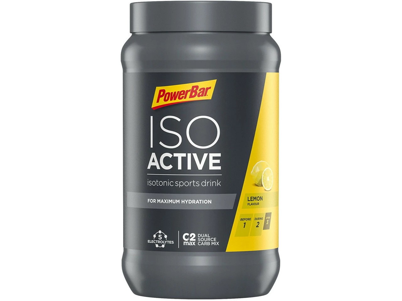 Powerbar Isoactive Isotonisches Sportgetränk - 600 G