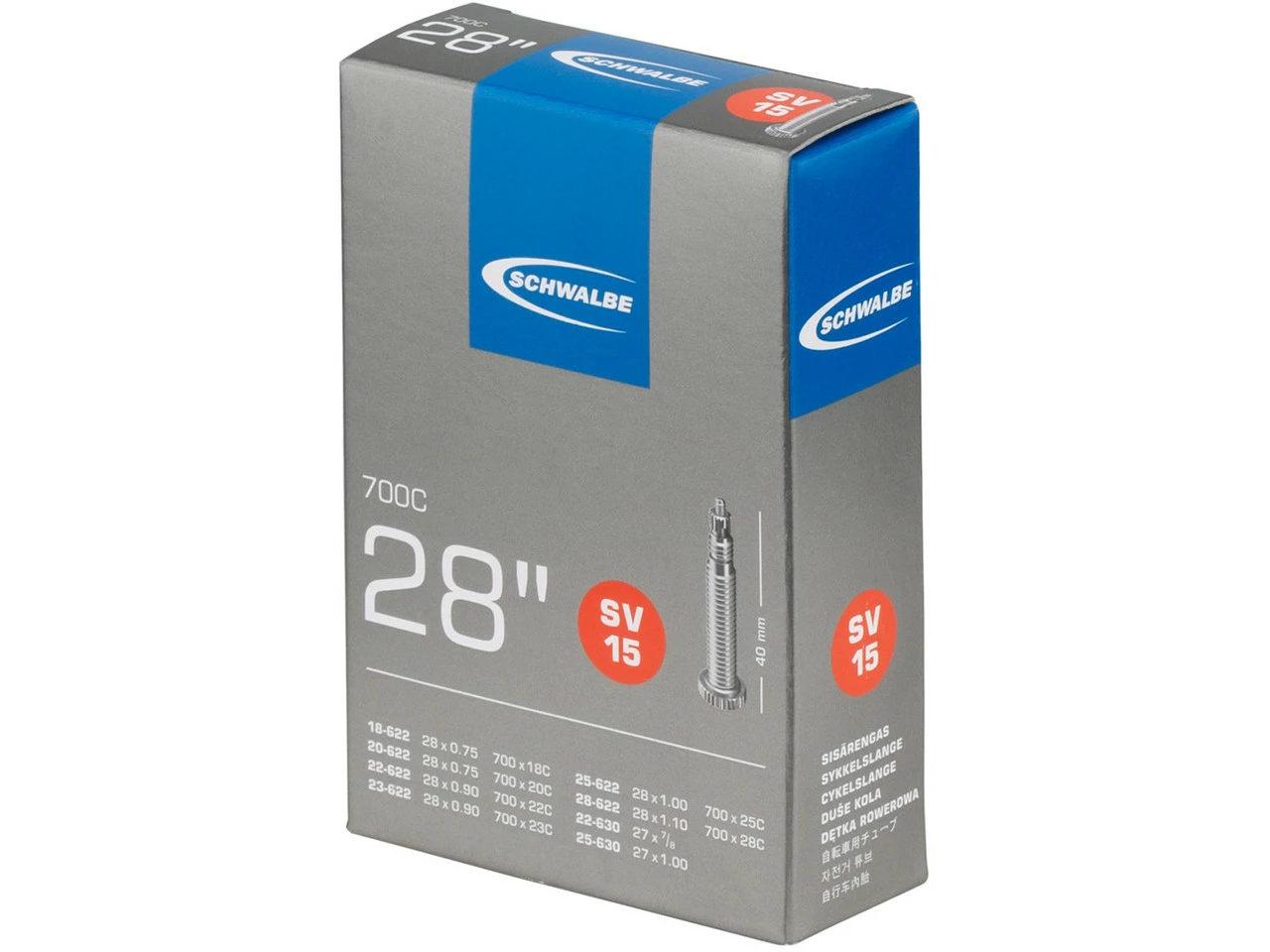 Schwalbe Schlauch 15 Für 28" - 5 Stück - Image 2