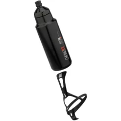 Elite Crono TT Carbon Flaschenhalter + Aero Bottle Trinkflasche 400 Ml Set