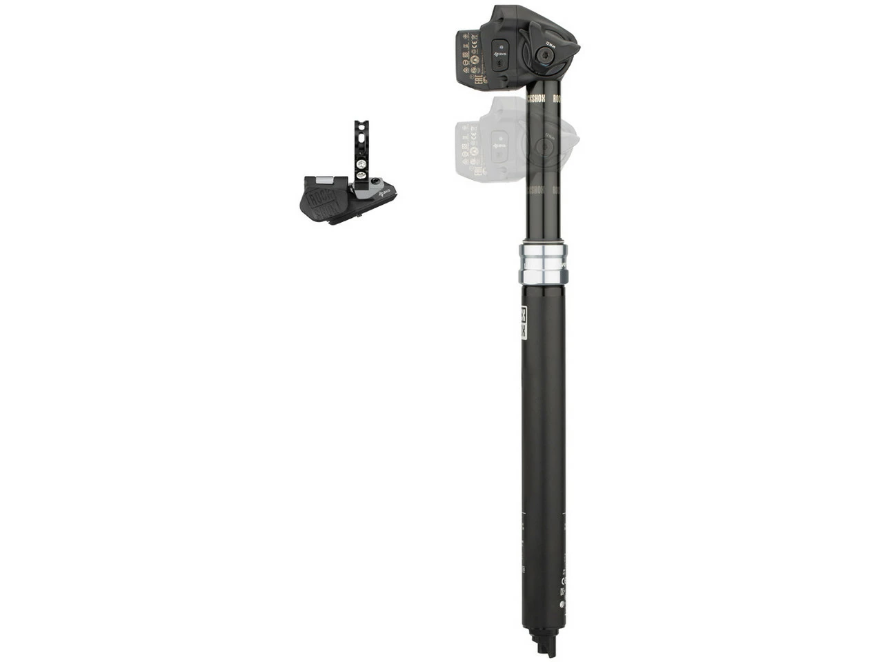 ROCKSHOX Reverb AXS 125 Mm Teleskop-Sattelstütze 1x Remote Links