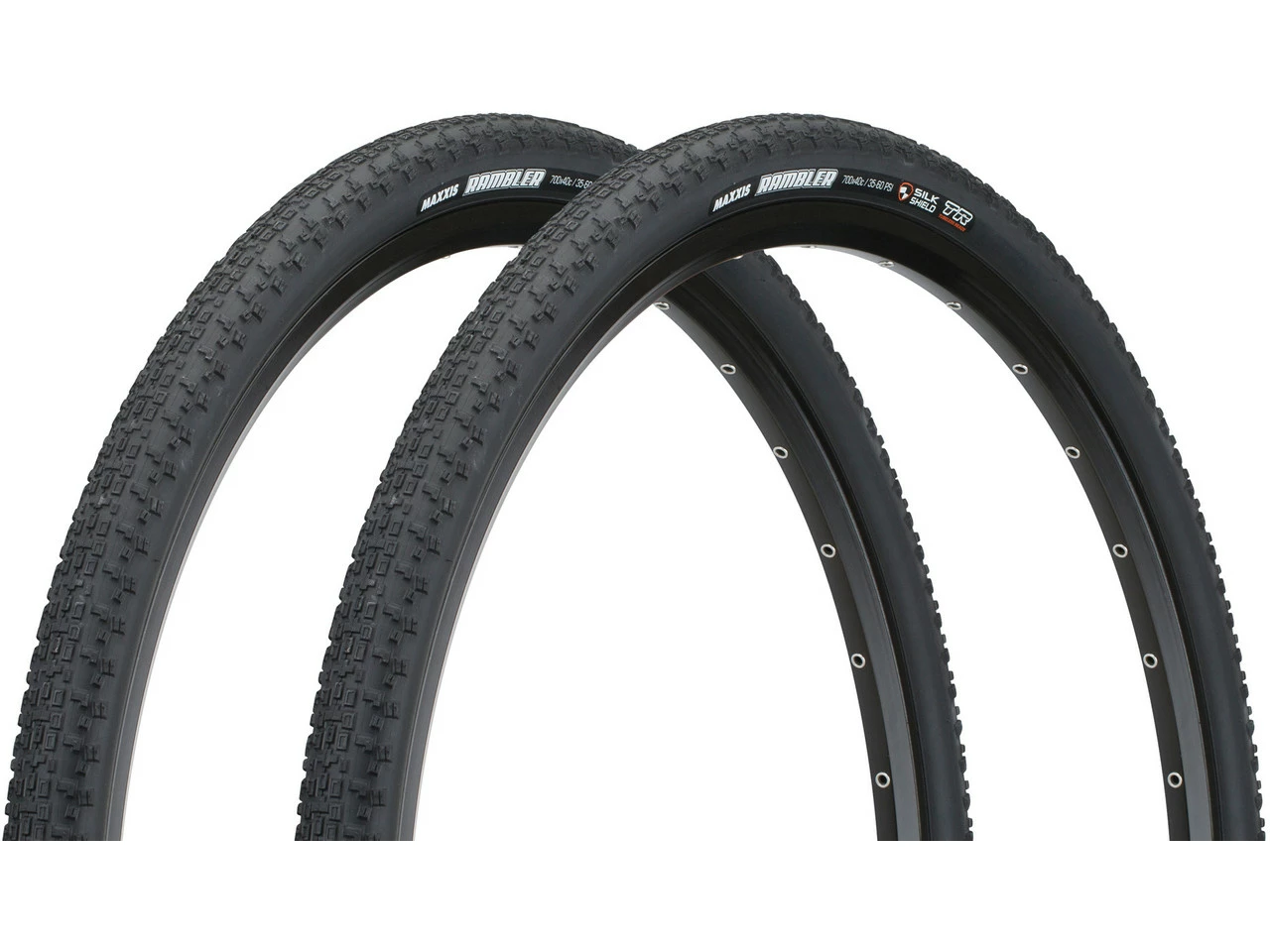 MAXXIS Rambler Dual SilkShield TR 28" Faltreifen 2er Set