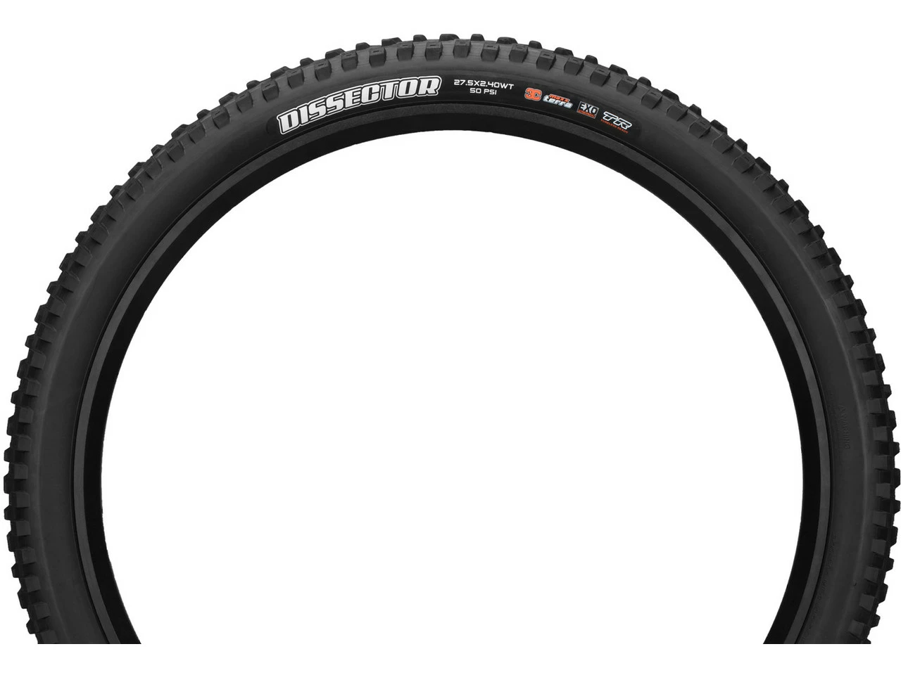 MAXXIS Dissector 3C MaxxTerra EXO WT TR 27,5" Faltreifen - Image 2