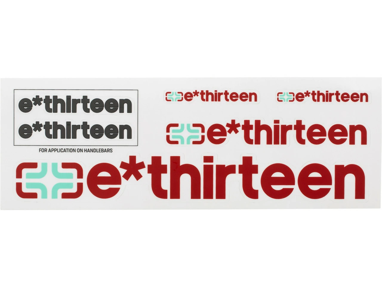E-thirteen Aufkleber-Set Für Lenker – Bild 3