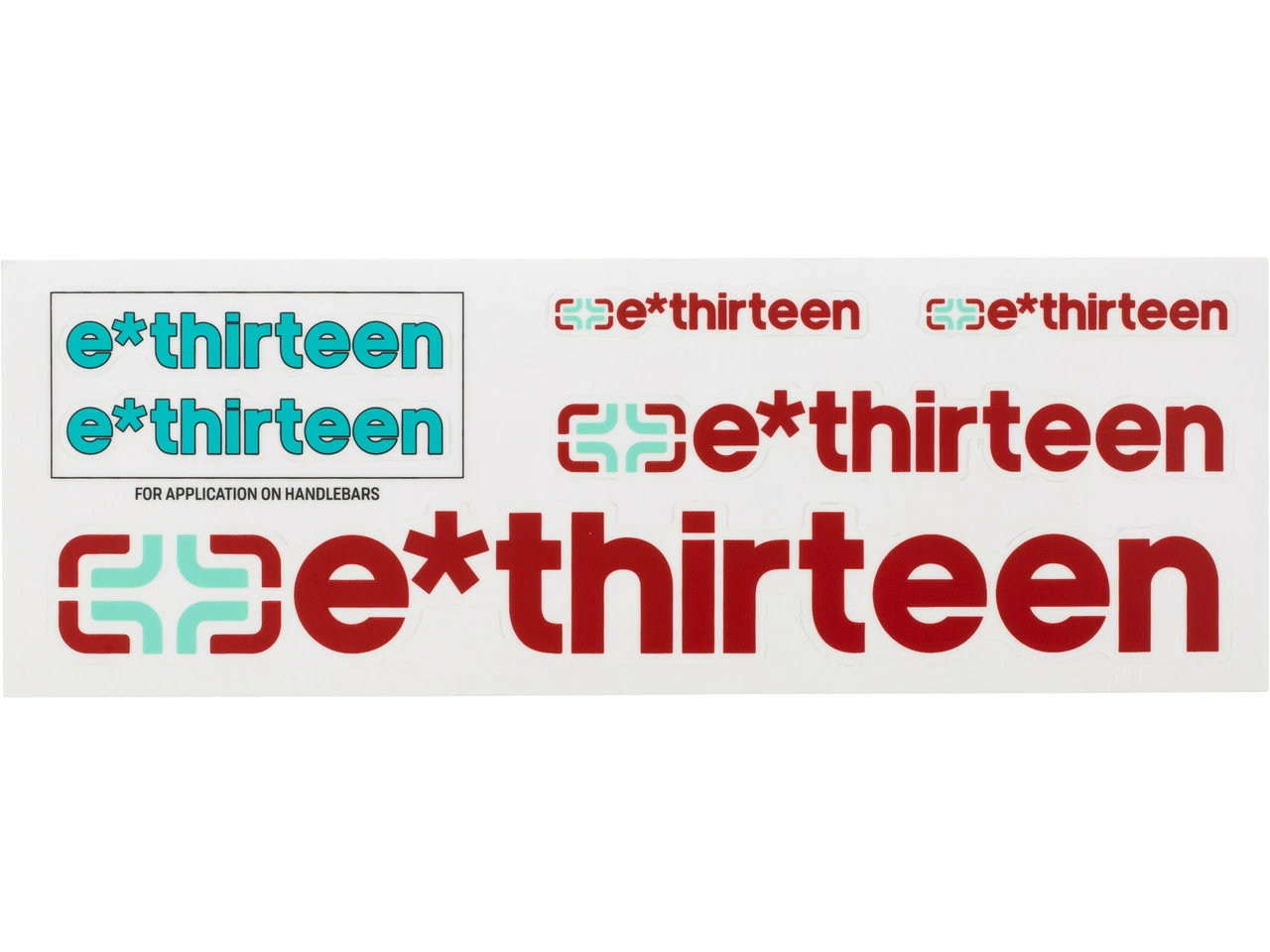 E-thirteen Aufkleber-Set Für Lenker – Bild 4