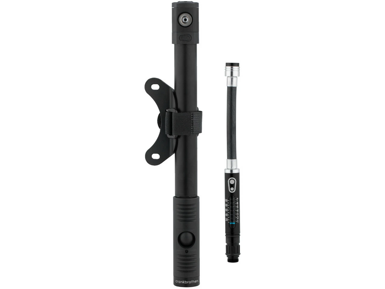 Crankbrothers Klic HP Minipumpe Mit Manometer