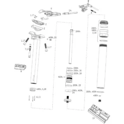 ROCKSHOX Ersatzteile Reverb Sattelstütze (B1 / 2017 - 2019)